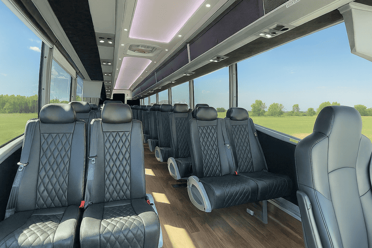 coach bus in New York