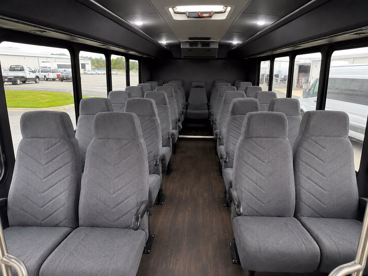 20 passenger minibus inside