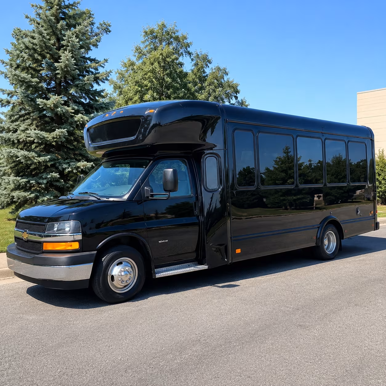 how bus type and group size affect bus rental rates in new york city