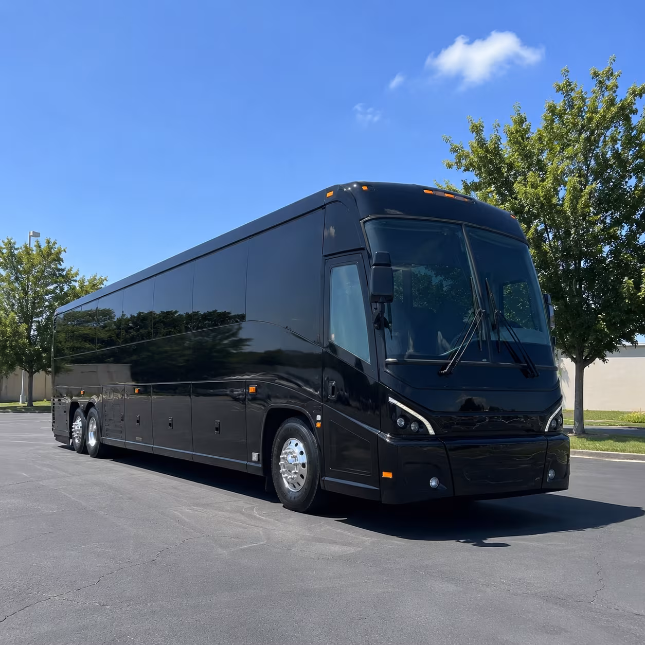 new york 56 passenger charter bus