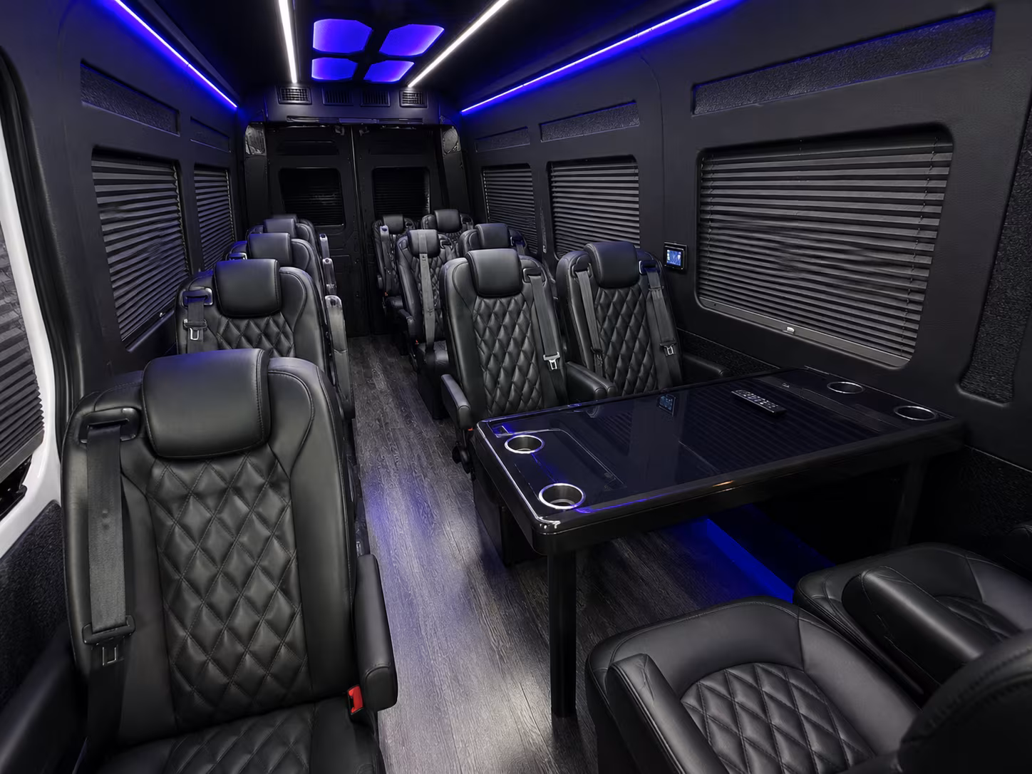 new york corporate transportation onboard seating