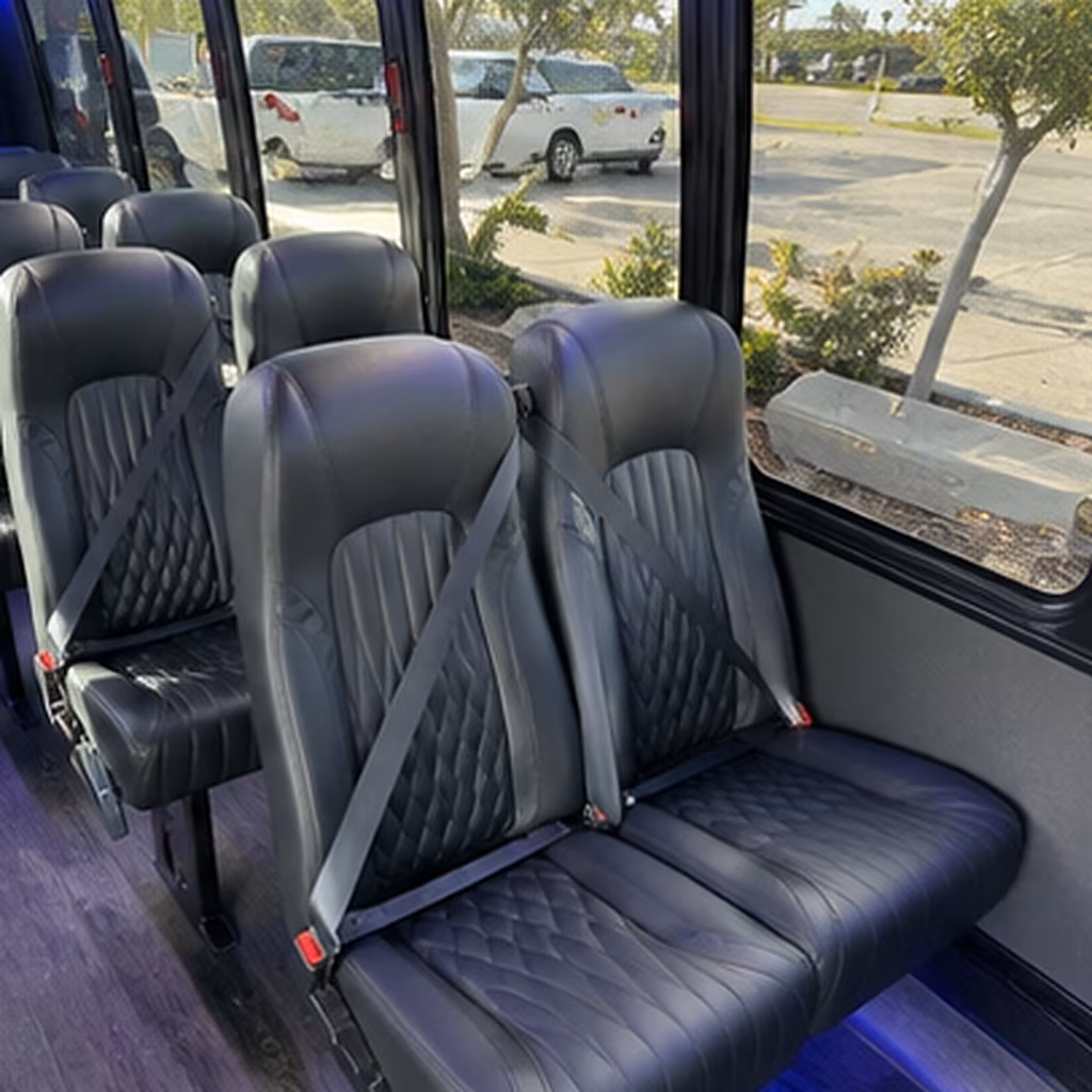 new york prom transportation onboard seating