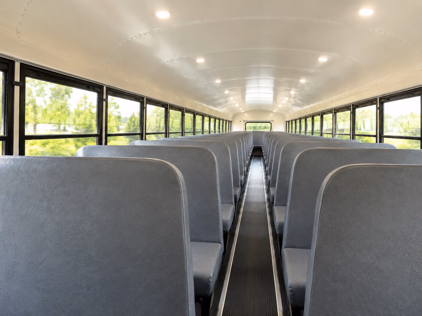 new york school bus interior