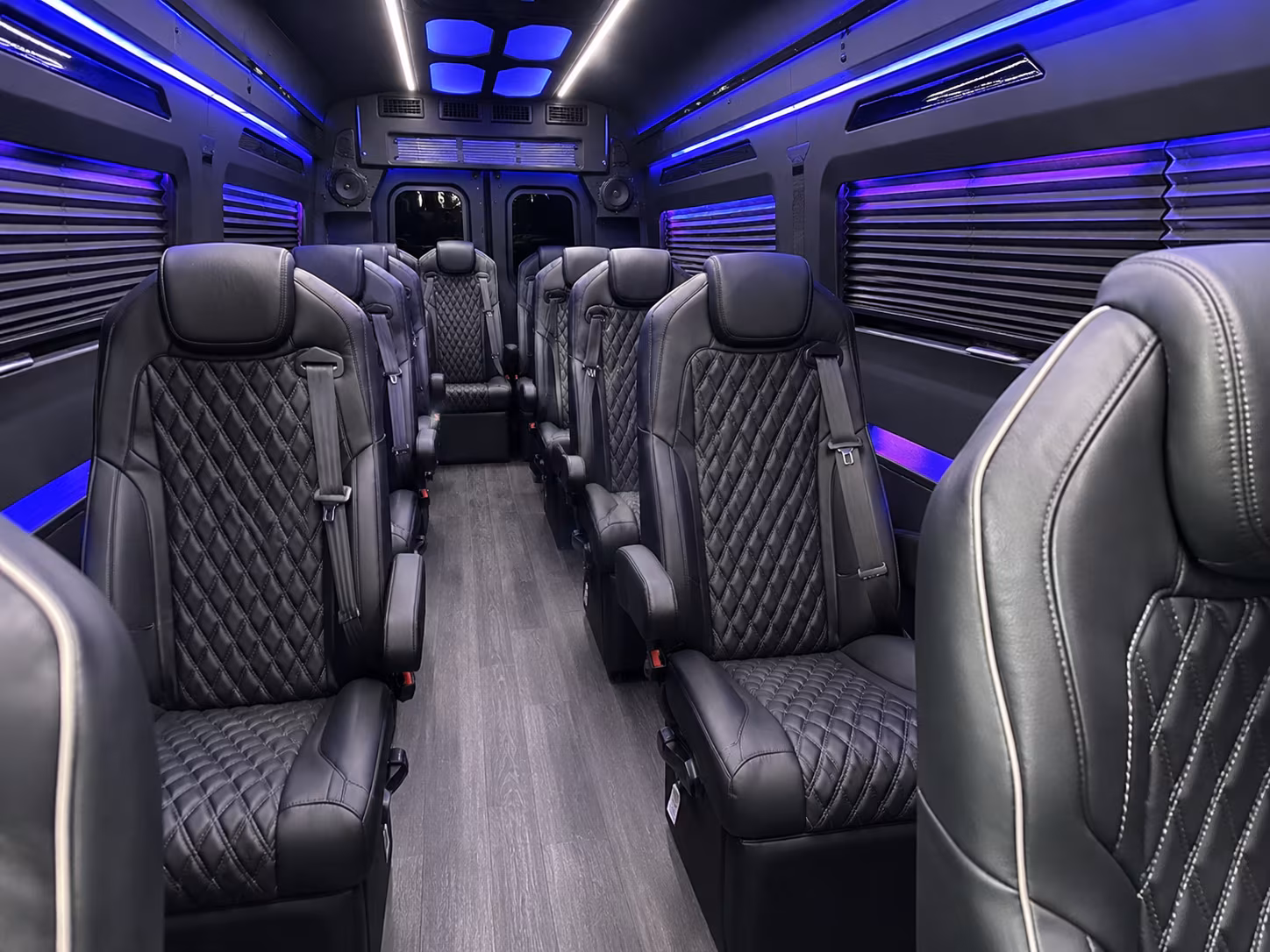 new york sprinter van with driver inside