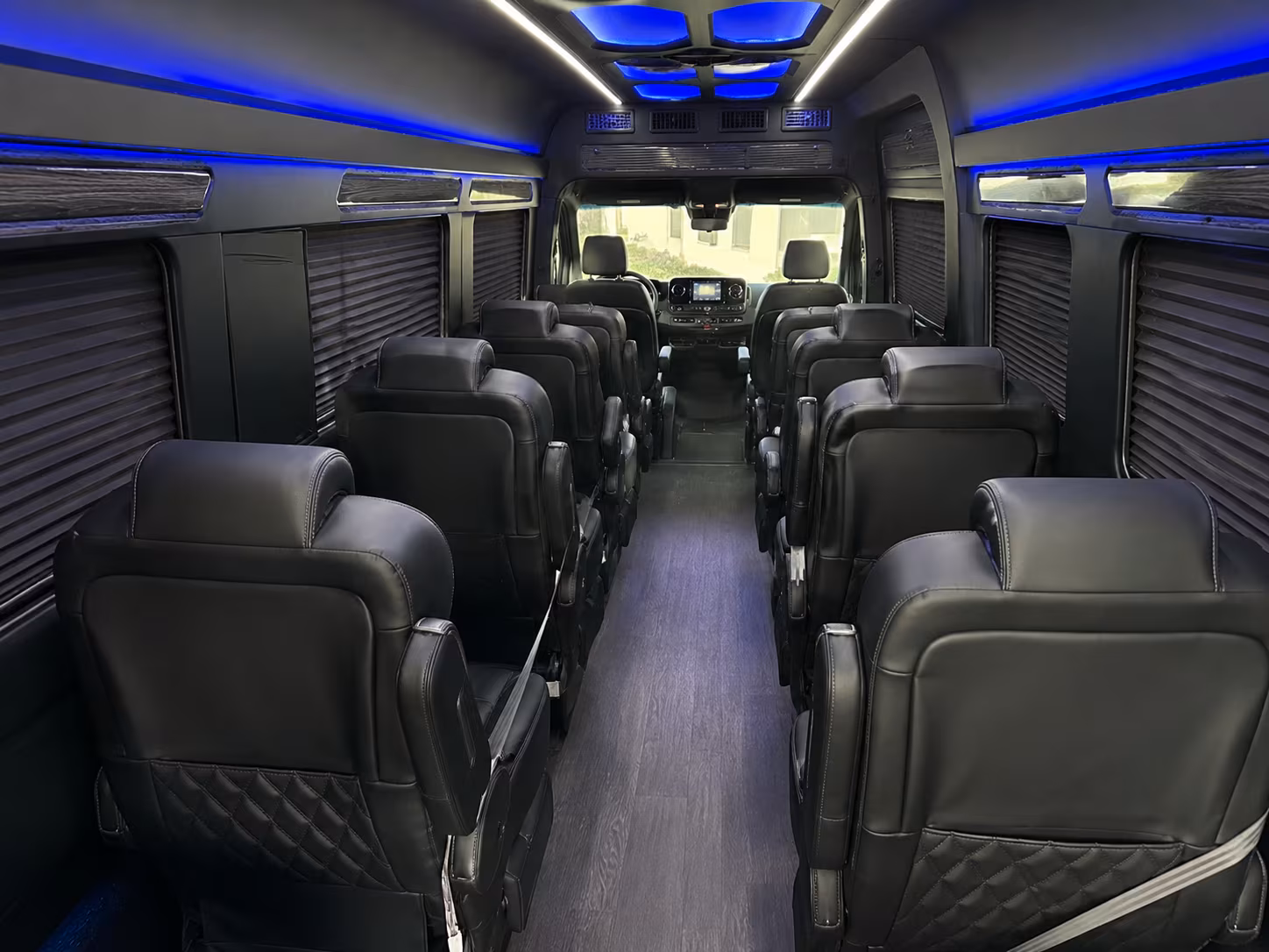 new york sprinter van with driver interior